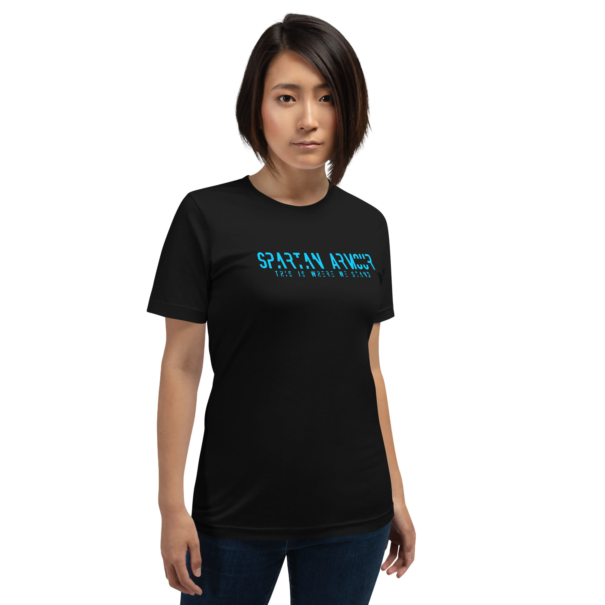 This is Where We Stand (Power Ice) Ladies T-shirt