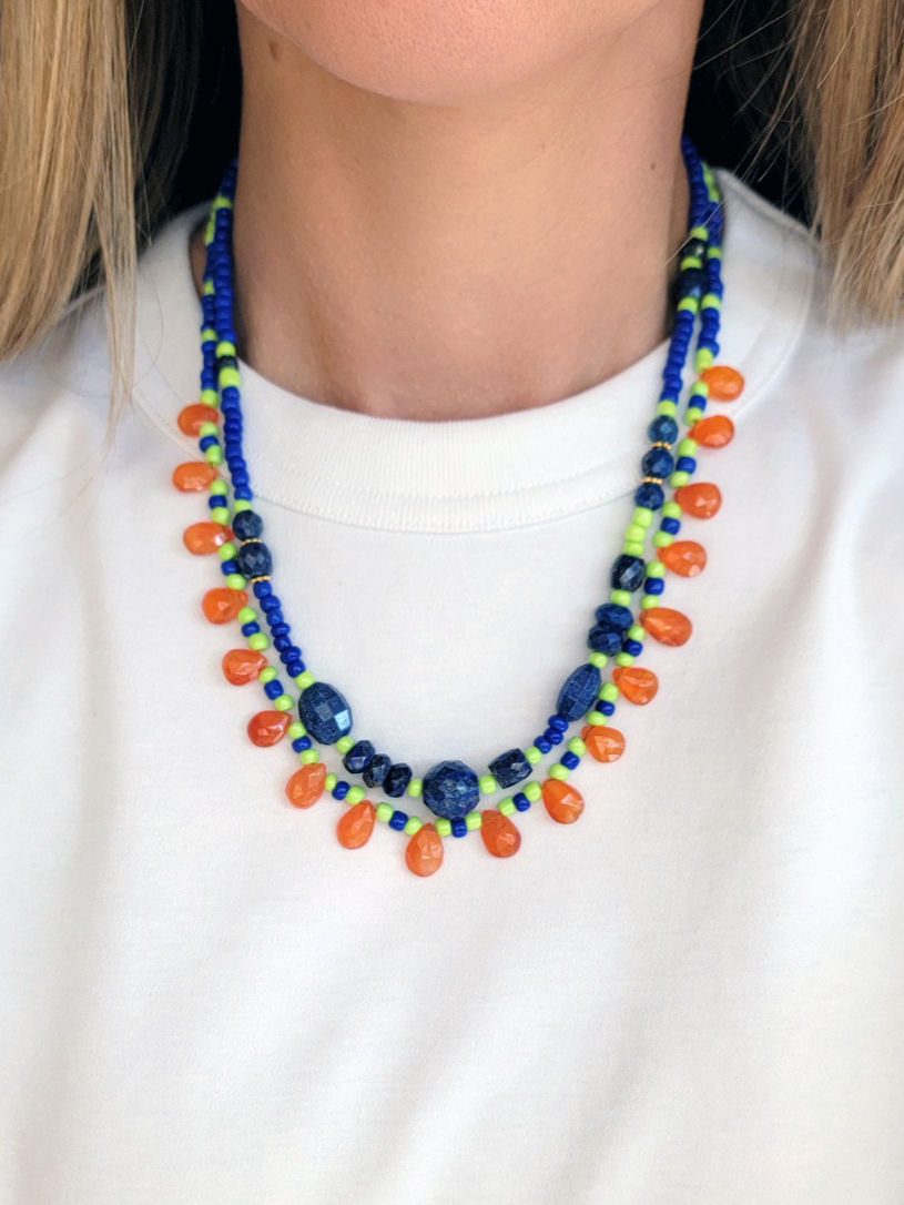 Thumbnail: Neon Lapis Lazuli Necklace