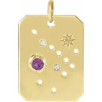 Thumbnail: Sagittarius Constellation Pendant