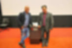 Dr Vikrant Kishore with the film Director Bedabrata Pain