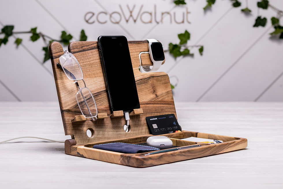 Прев'ю: Органайзер для двох iPhone та годинника Apple «Double iBook iWatch»