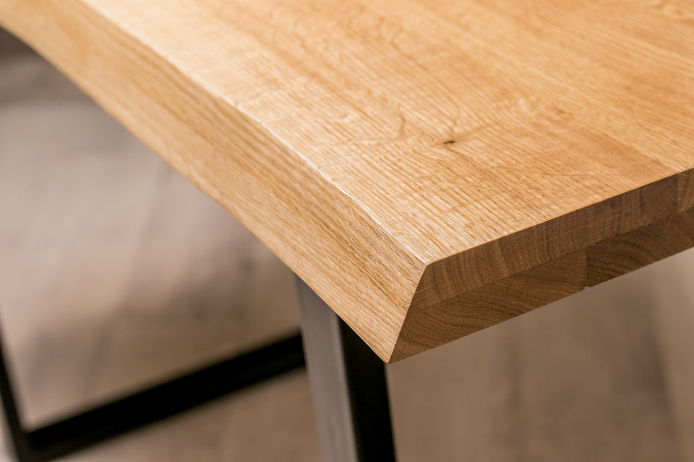 Прев'ю: Стіл EcoWalnut із живими краями M Дуб