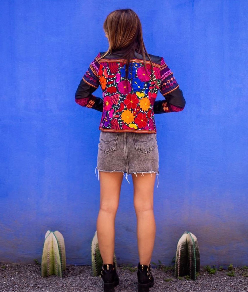 Thumbnail: Poderosa Matilde Leather Jacket