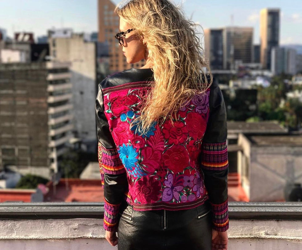 Thumbnail: Poderosa Matilde Leather Jacket