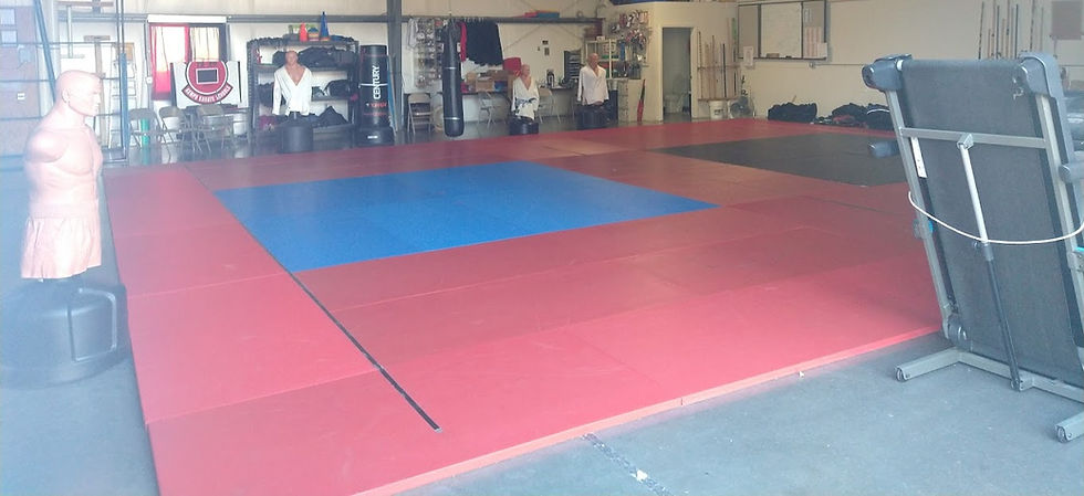 Interior of our Martial Arts School in Cheyenne, WY