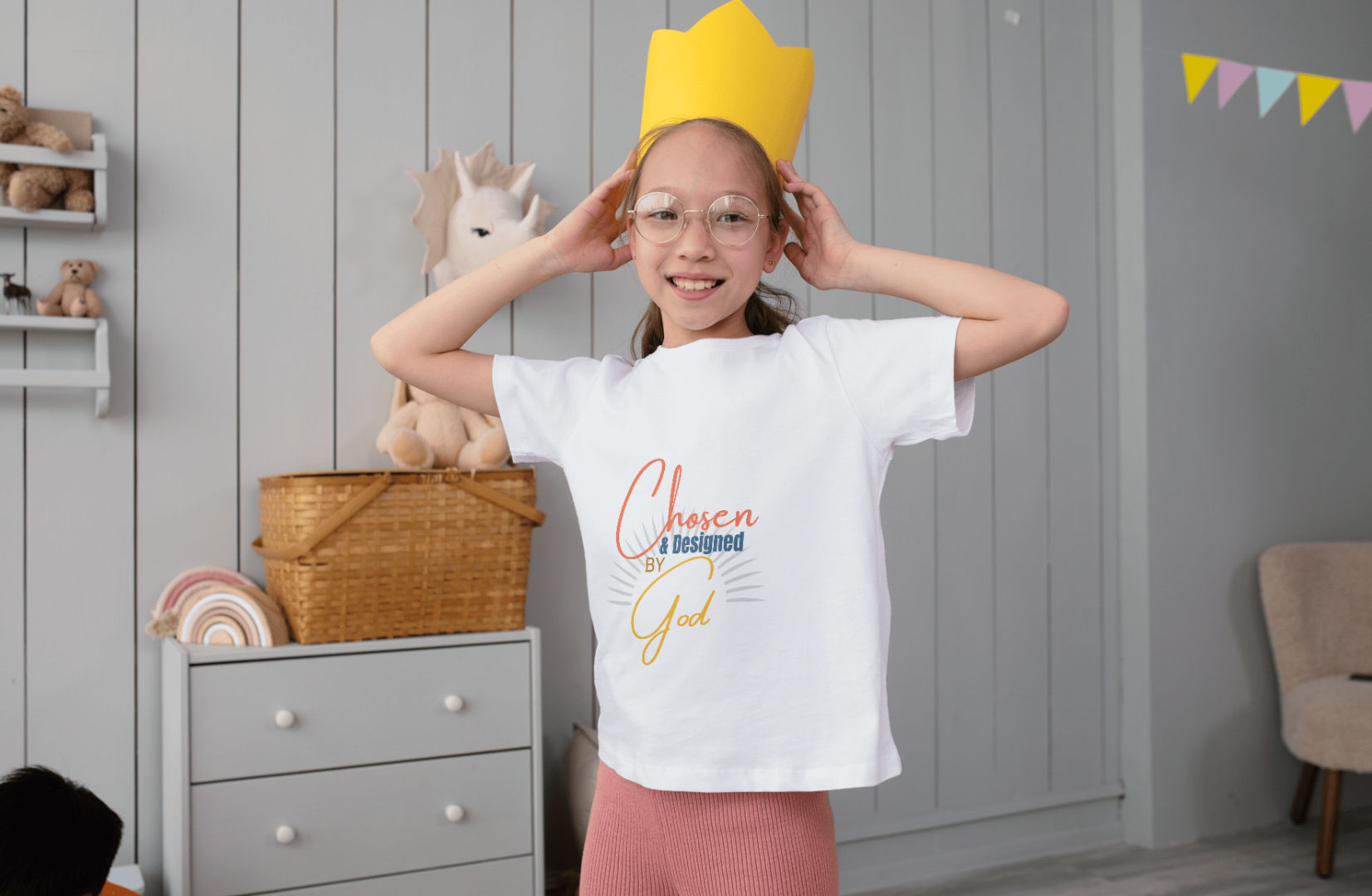 T-Shirt - Children: Chosen & Designed by God