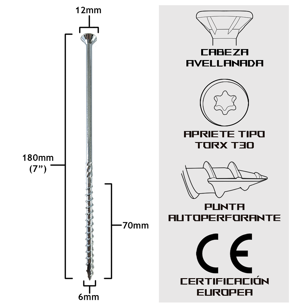 Miniatura: TurboKonig 6/180 mm (7") 100uds