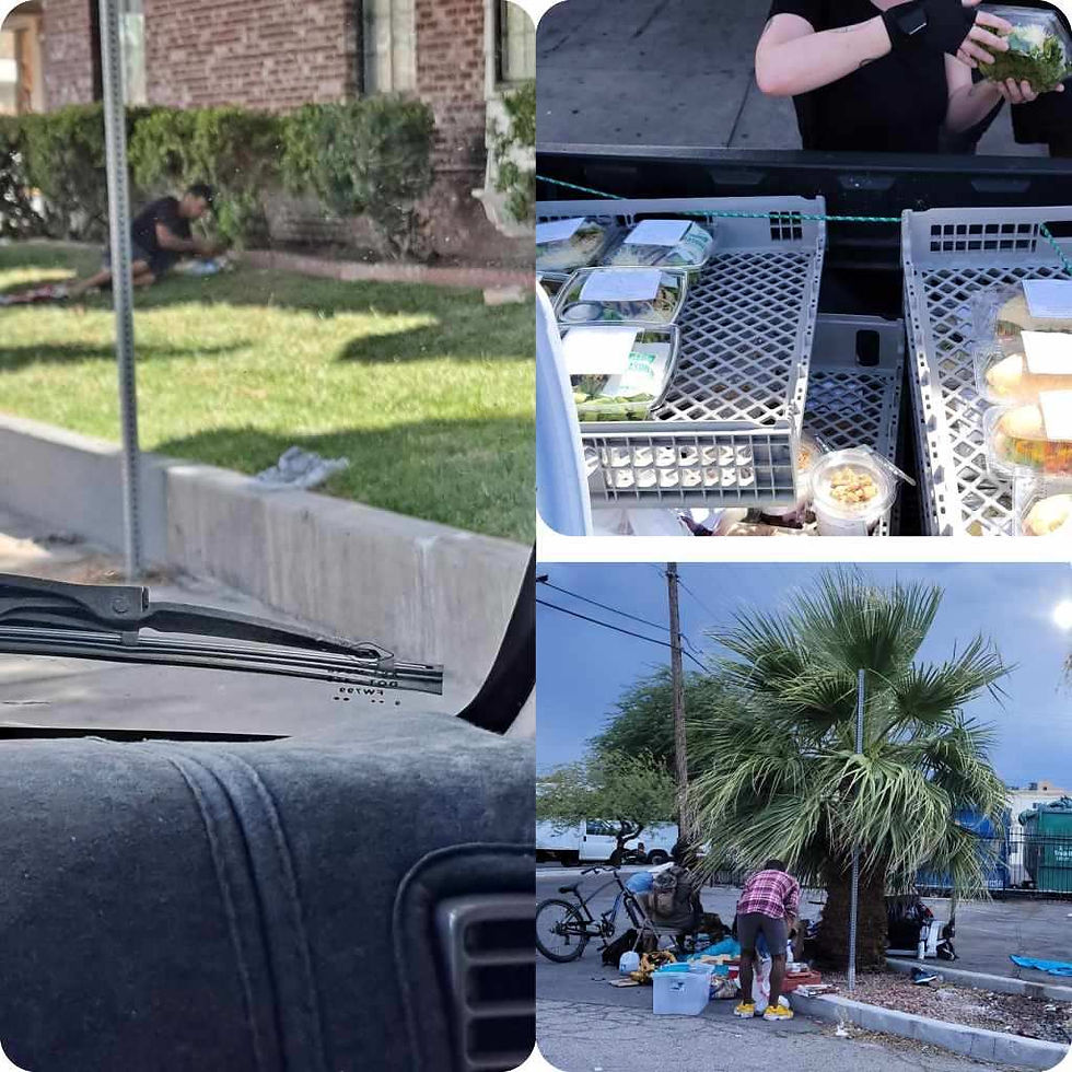 August Lunch with Our Homeless friends 