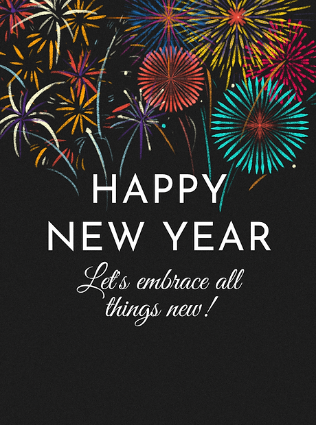 Colorful Hand Drawn Fireworks New Year Instagram Post.png