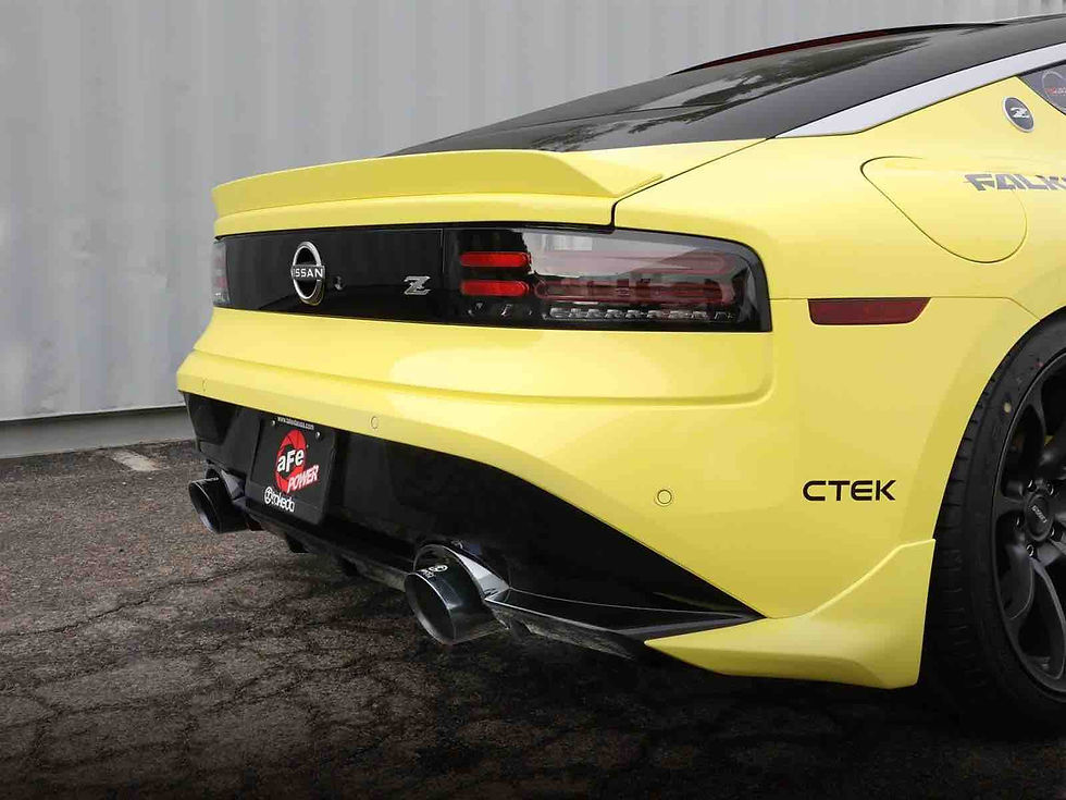 aFe - 2023 Nissan Z RZ34 Cat Back Exhaust Black Tips