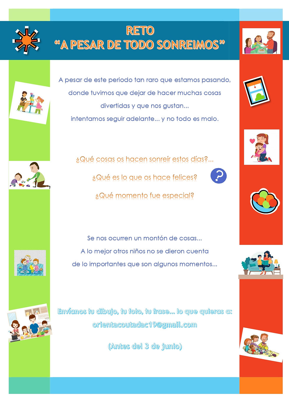 Reto: a pesar de todo sonreímos