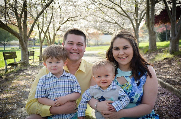 Jordan Hudgins and Family
