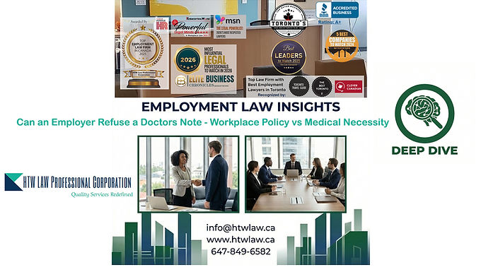 Why Doctor Notes Overrule Company Policy