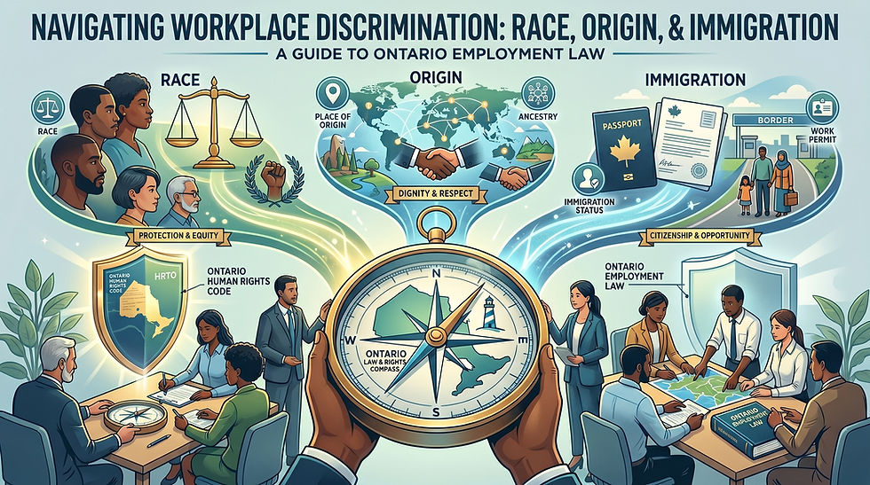 Navigating Workplace Discrimination: Race, Country of Origin, and Immigration in Ontario Employment Law