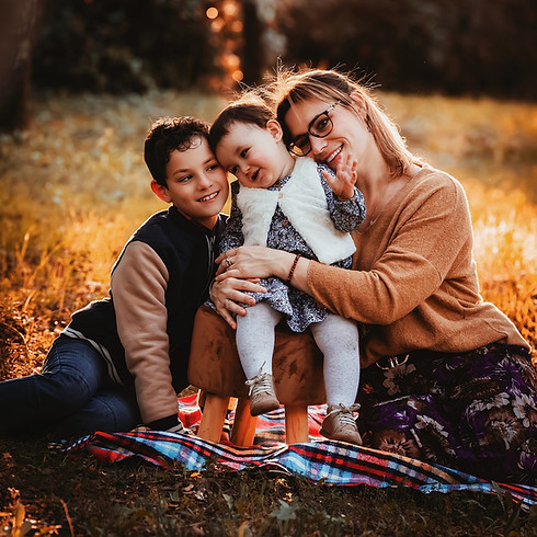 Produit pour marque en fond violet