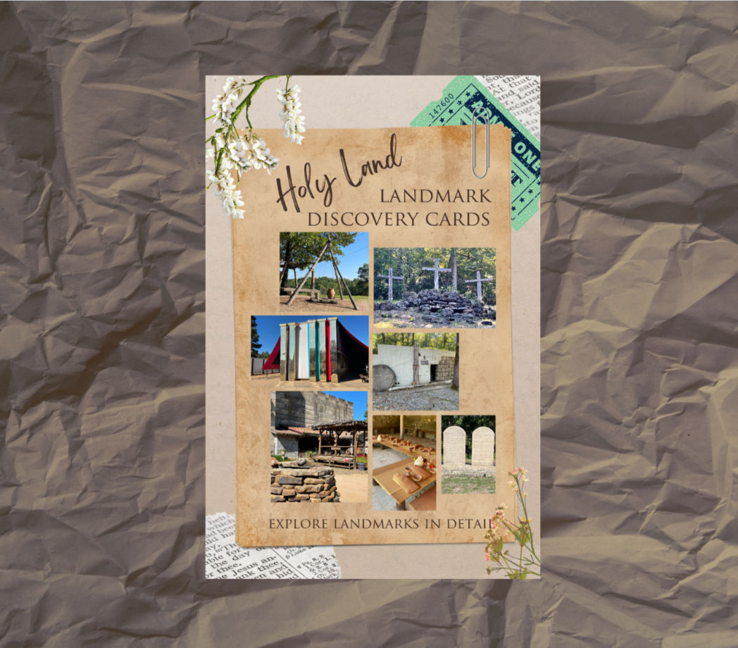 Holy Land Landmarks Discovery Cards