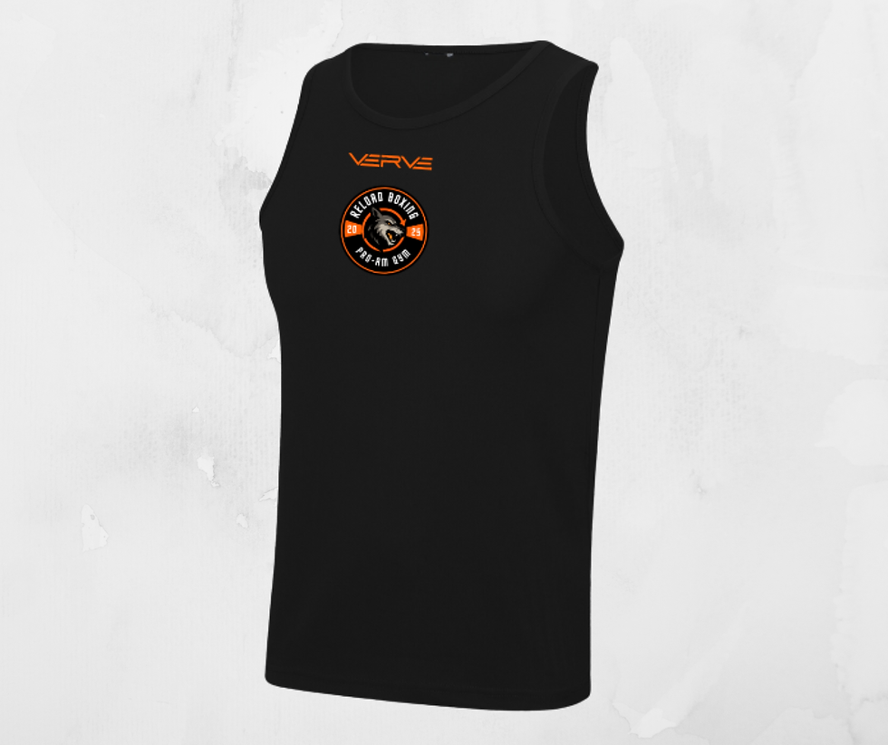 Adult Reload Boxing Reload Boxing Poly Training Vest – Black