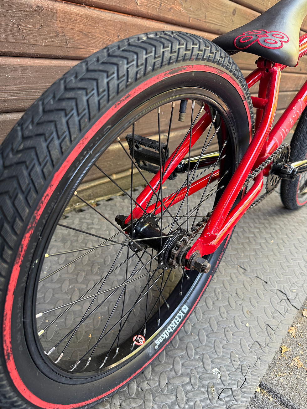 Thumbnail: 88 Bikes KHE Lunatic 20" BMX Bike – 3 Piece Cranks – Chrome Bars – Serviced