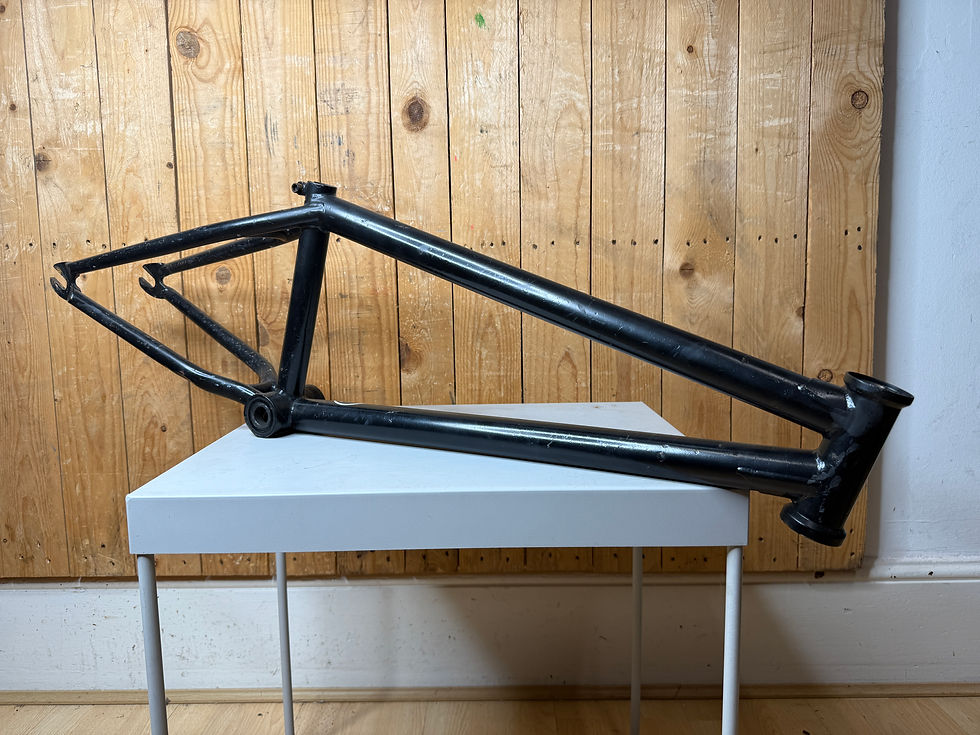 Thumbnail: BSD ALVX 20.6" Aftermarket BMX Frame - Alex Donnachie Sig - Satin Black Respray
