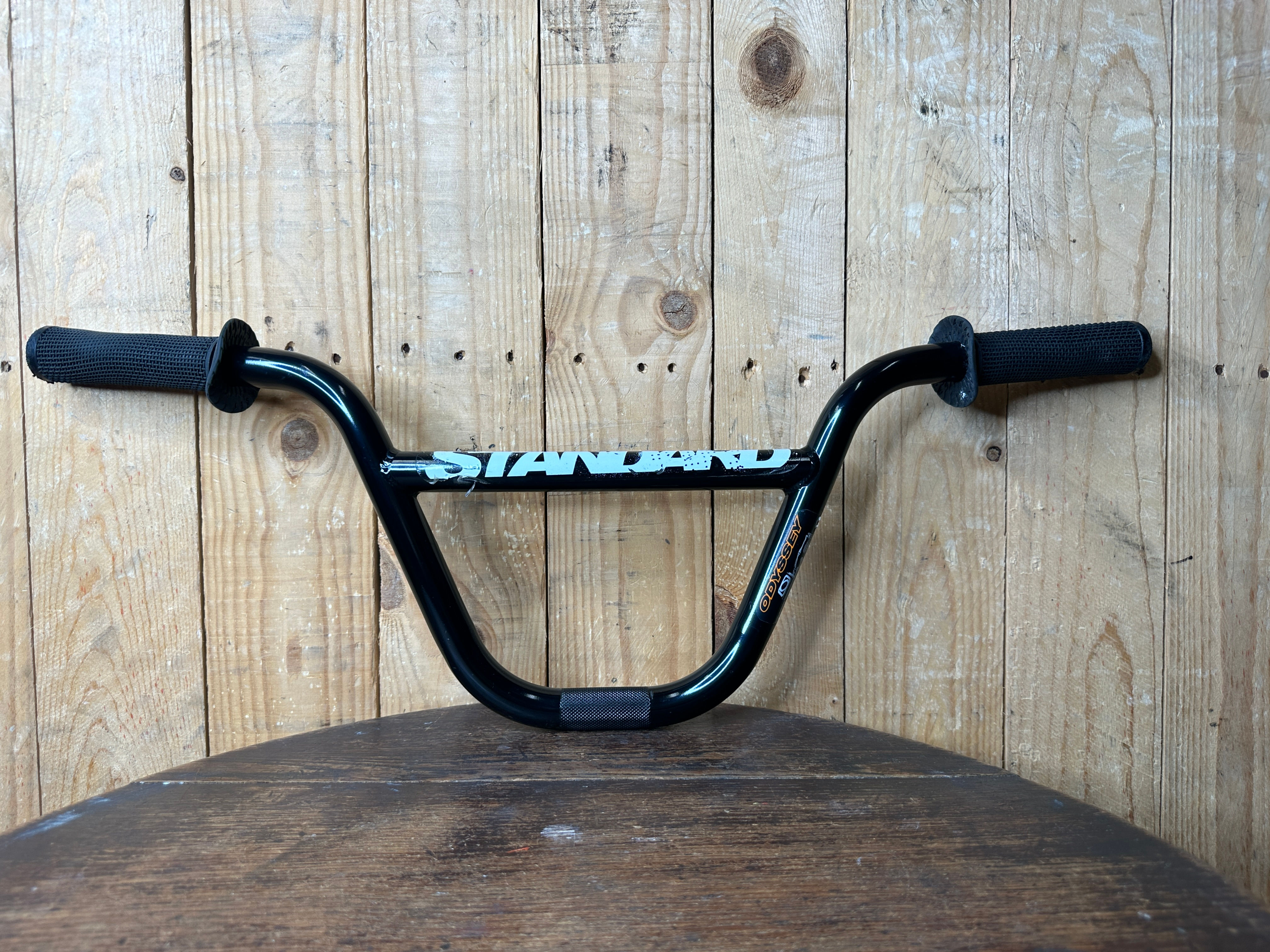Odyssey BMX Brand 'Civilian' Mid School Custom BMX Bars - Black 25" x 7.75"