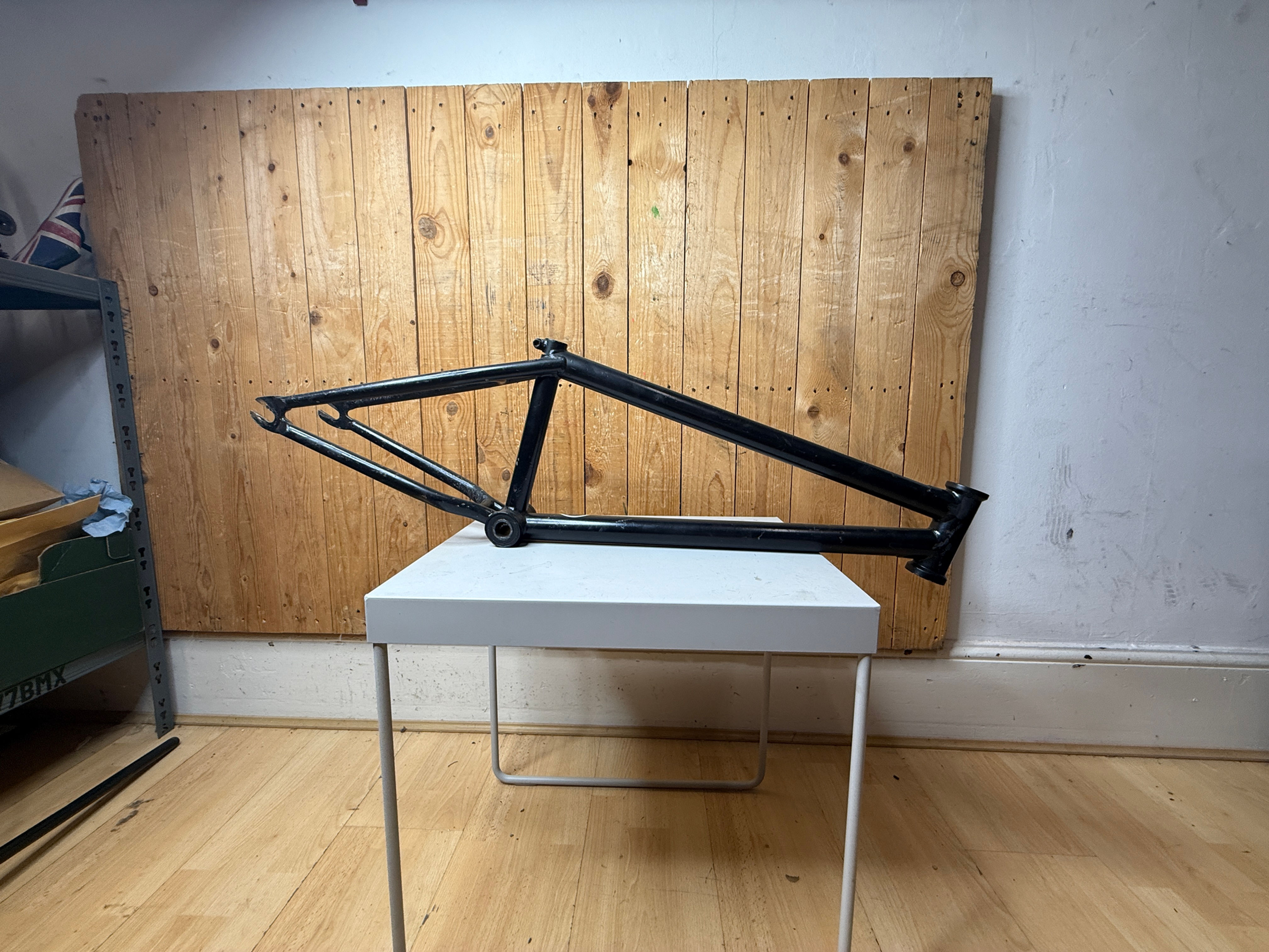 BSD ALVX 20.6" Aftermarket BMX Frame - Alex Donnachie Sig - Satin Black Respray