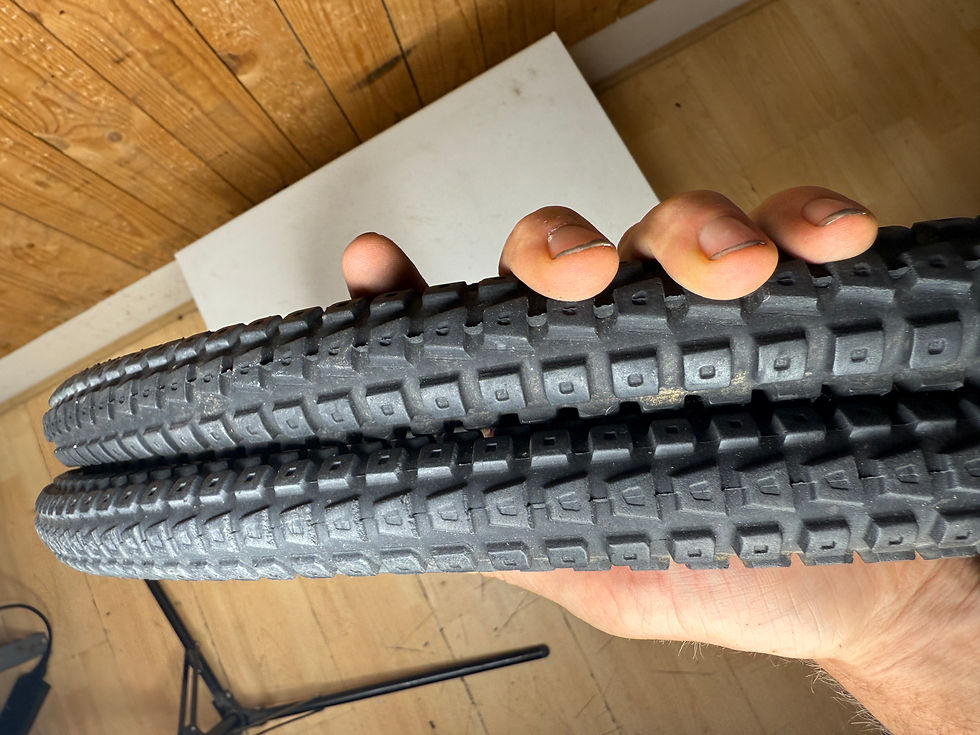 Thumbnail: Intense Tyre System 24" BMX Cruiser Tyres Pair - 24 x 1.50" Race Track
