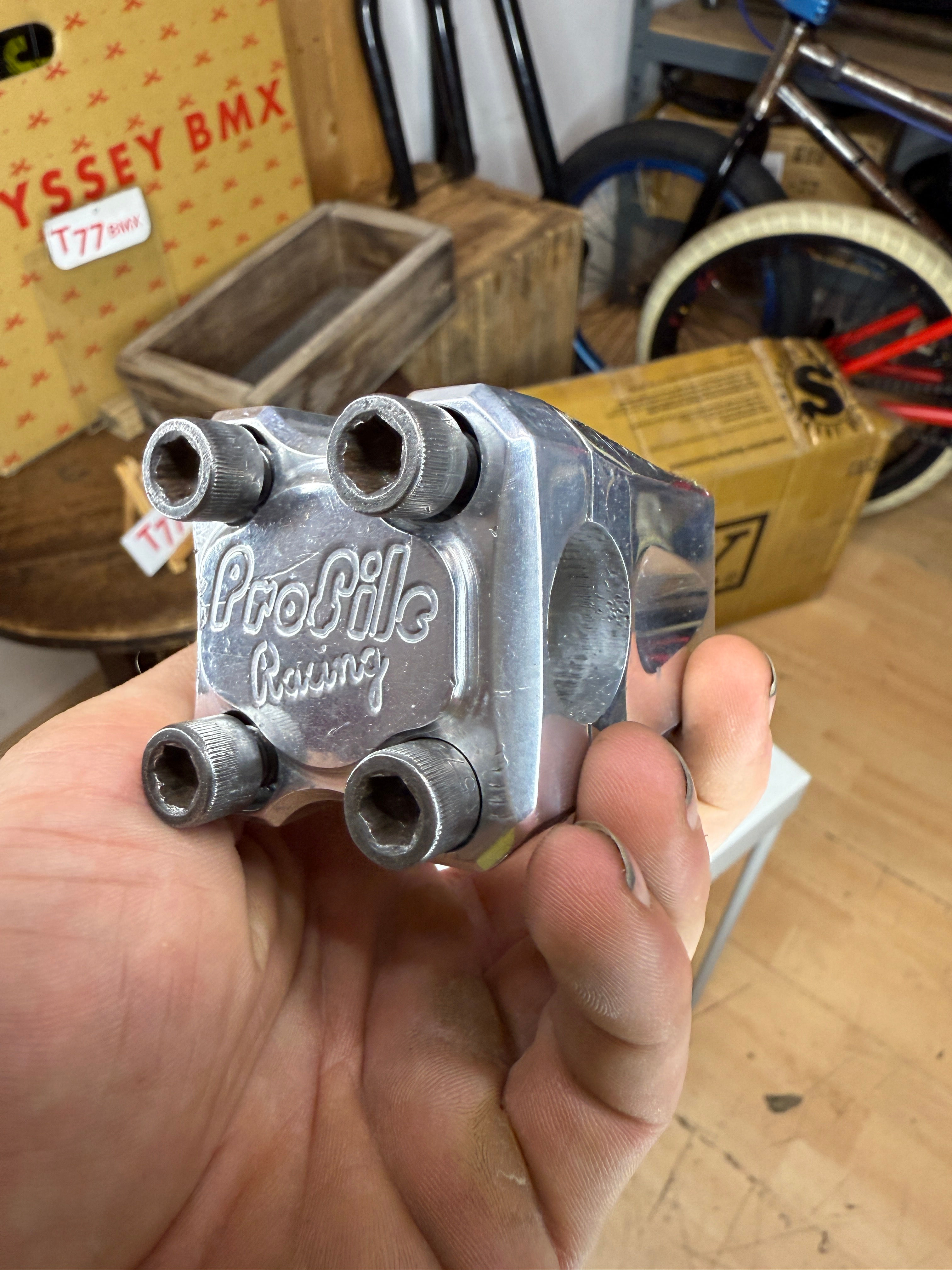 Profile Racing Hip BMX Stem Polished Classic USA Made