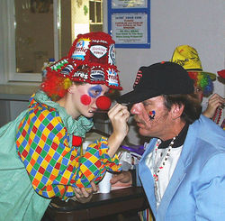 Face painting with love