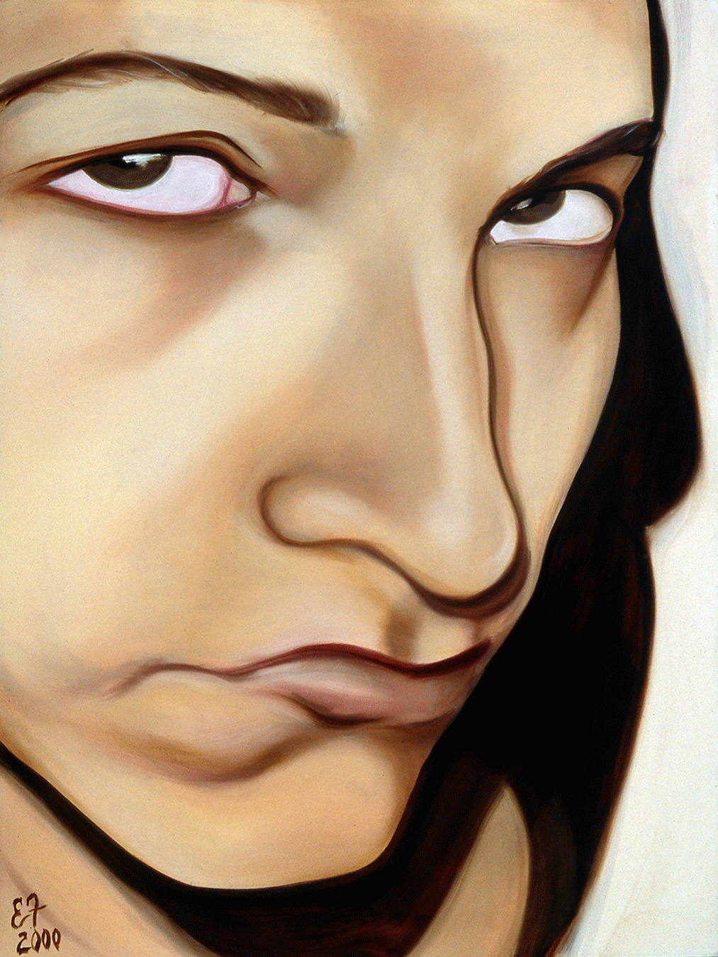 2000-self-portrait-pink-eye-oil.gif