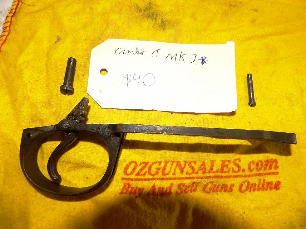 Number 1 Mk 3 Bottom Plate And Action Screws.