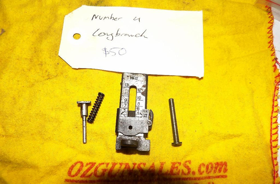 Number 4 Longbranch Rear Sight .303 Brit.