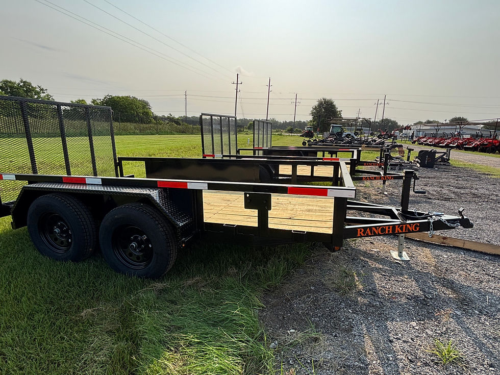 Ranch King 12' Tandem Axle GVWR 7000