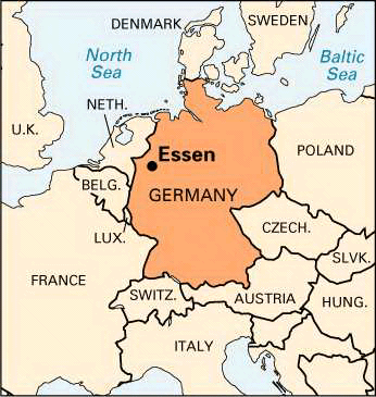 Carte Essen