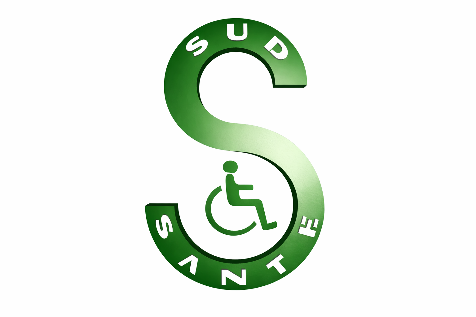 Logo SUD SANTÉ avec symbole d'accessibilité
