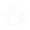 Icône d'une tasse de café fumante