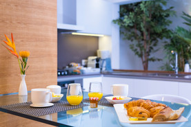 Full breakfast in Rêve de Saint Barth