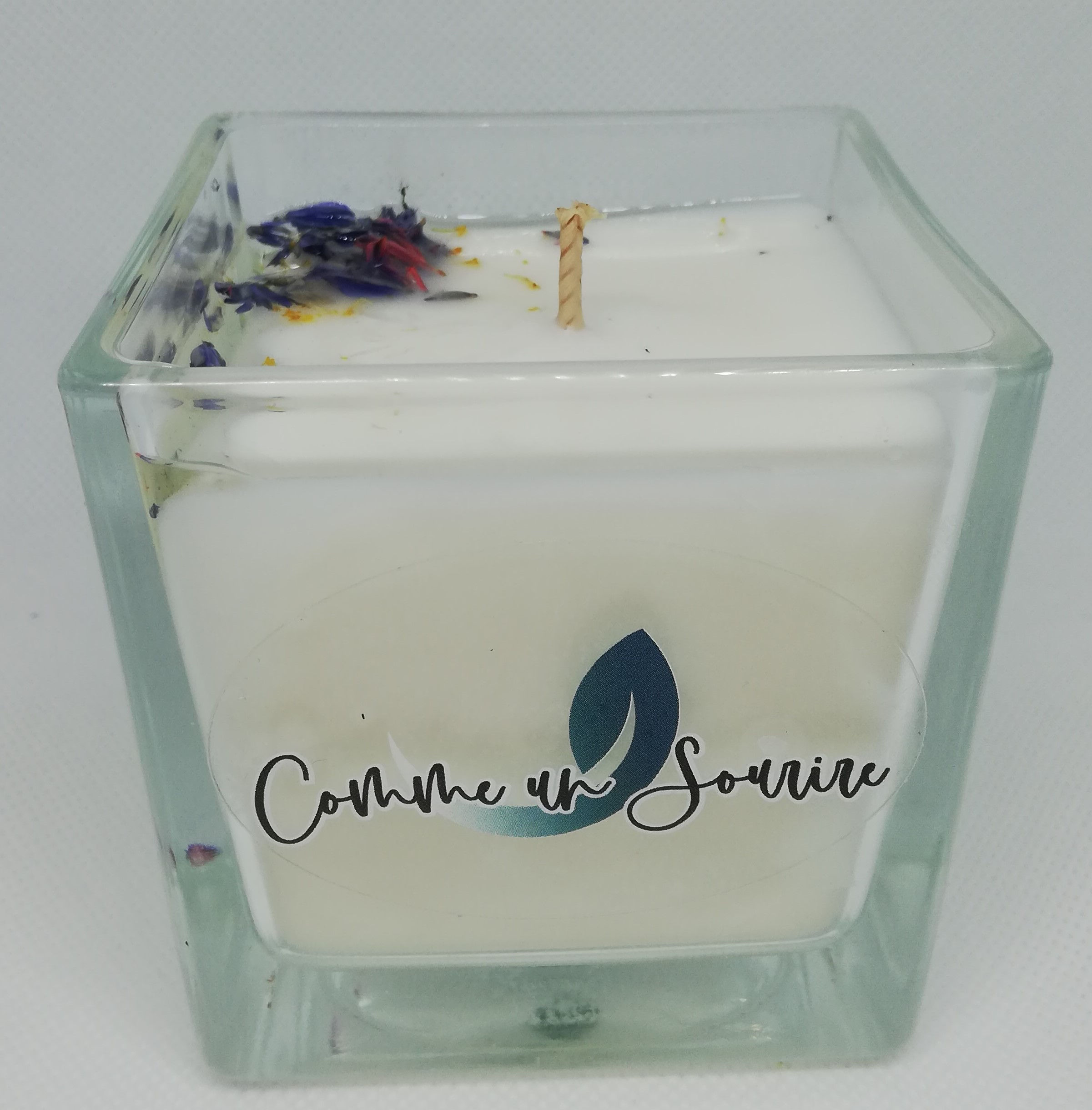 Bougie non parfumée