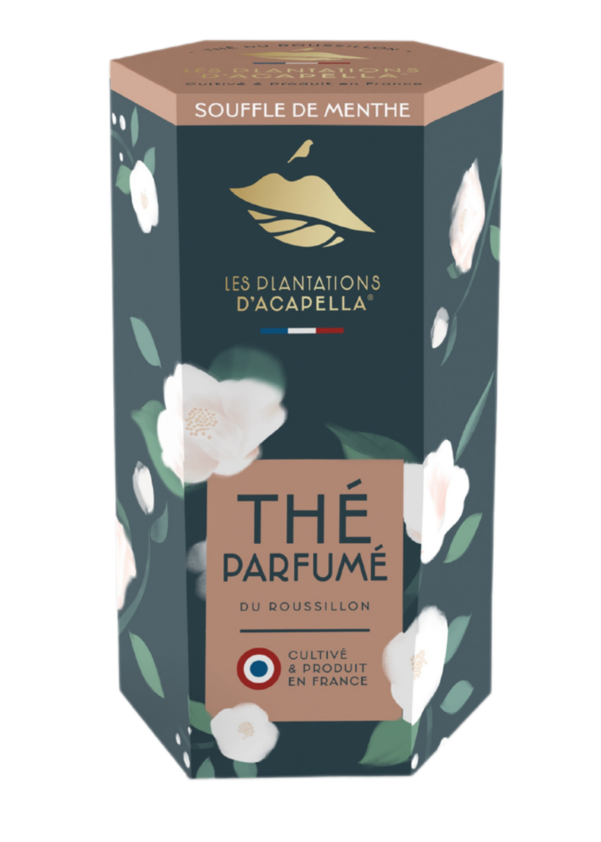 Thé parfumé Souffle de Menthe Les Plantations d'Acapella