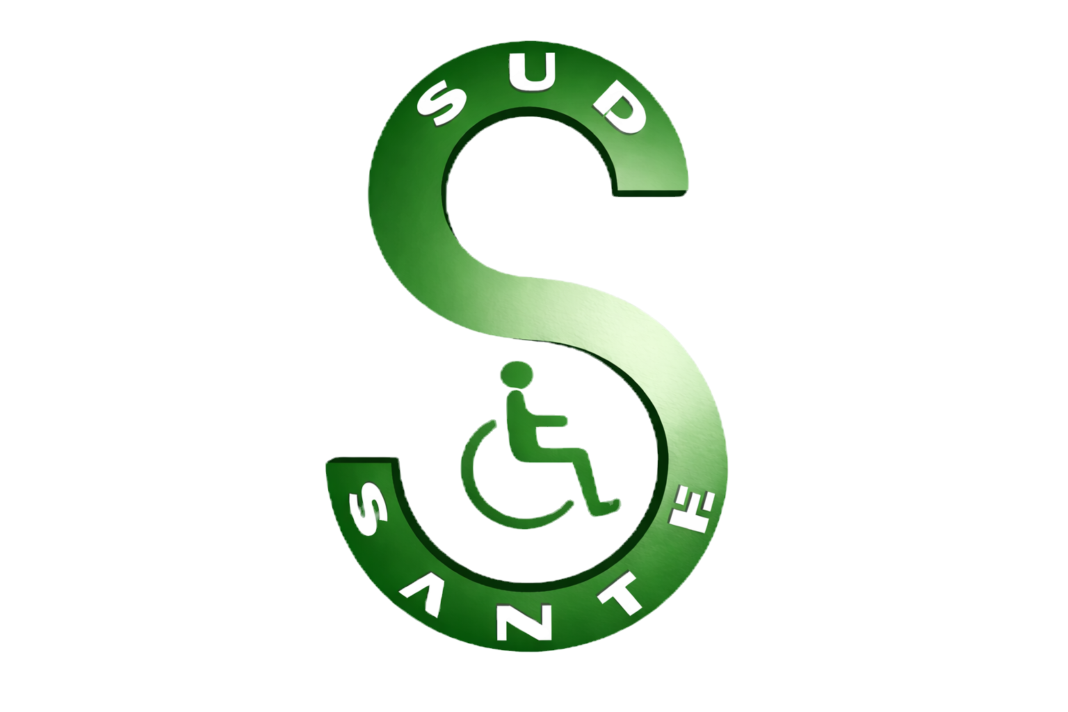 Logo SUD SANTÉ avec symbole d'accessibilité