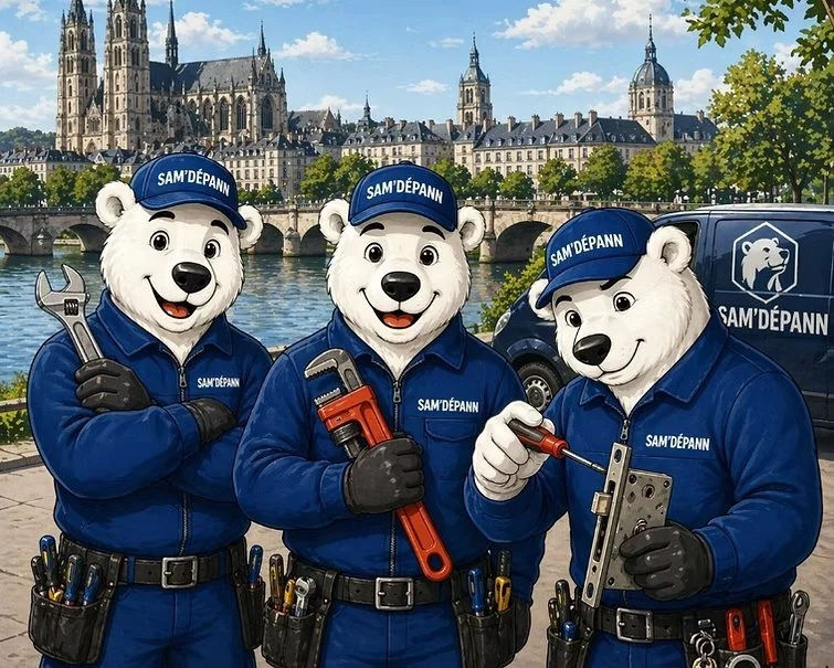 Ours polaires serruriers Sam'Dépann pour tarif serrurier tours