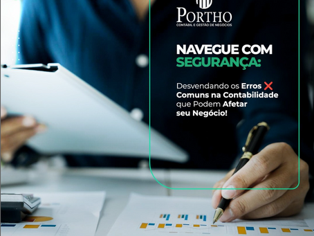 Erros comuns na Contabilidade