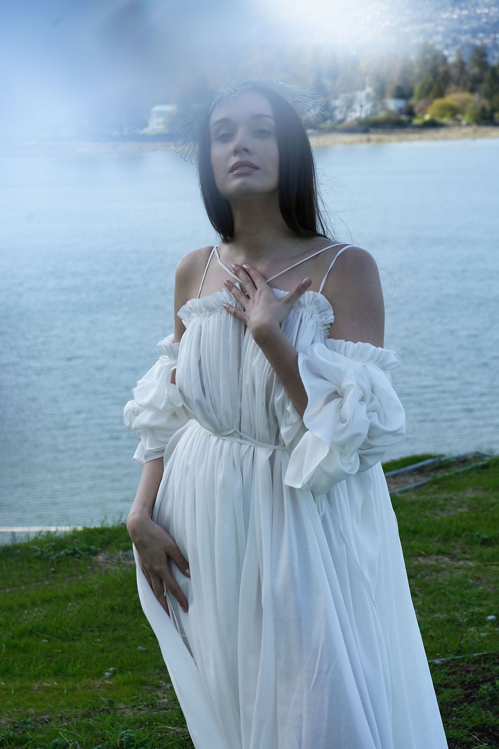 Thumbnail: Rose petals wedding gown