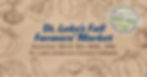 St. Luke’s Fall Farmers’ Market promotional graphic showing event dates, times, and produce illustrations for the Anderson Campus cafeteria.