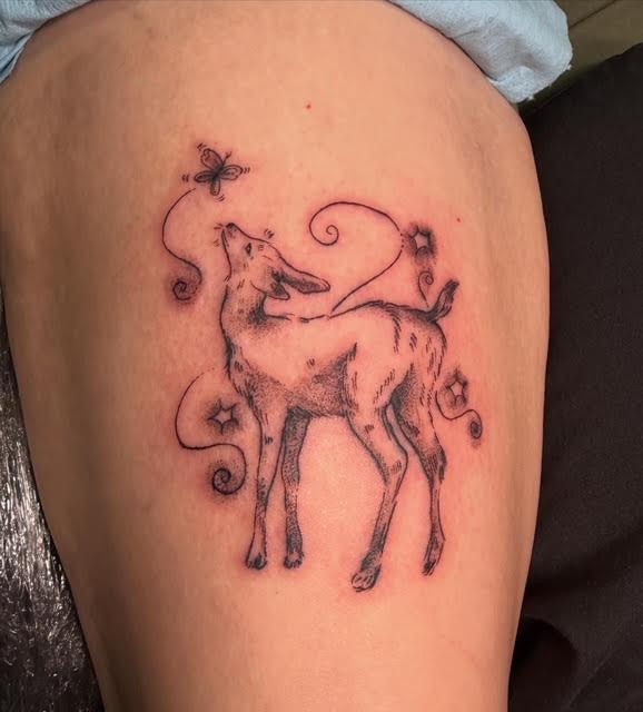 Deer flash for Fonda