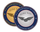 We hire Veterans, US Department of Labor Award 