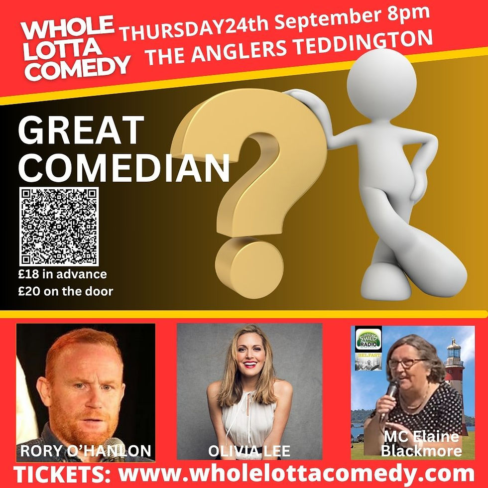 Comedy at The Anglers Teddington