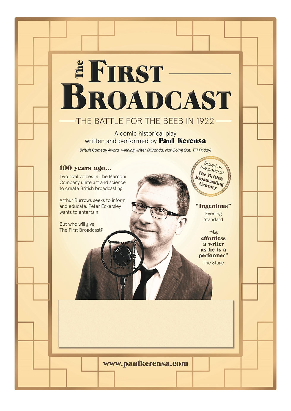 The First Broadcast - Paul Kerensa