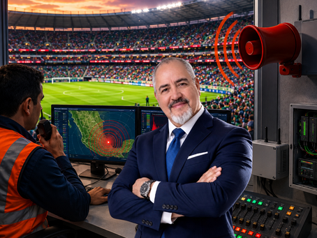Seguridad que se escucha: alertas sísmicas en estadios y eventos masivos