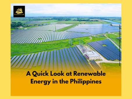 A Quick Look at Renewable Energy in the Philippines