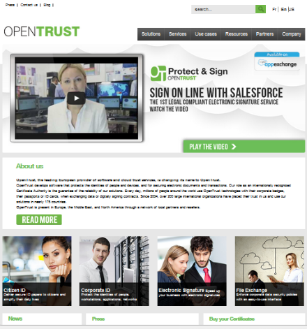 Chef de projet du site internet